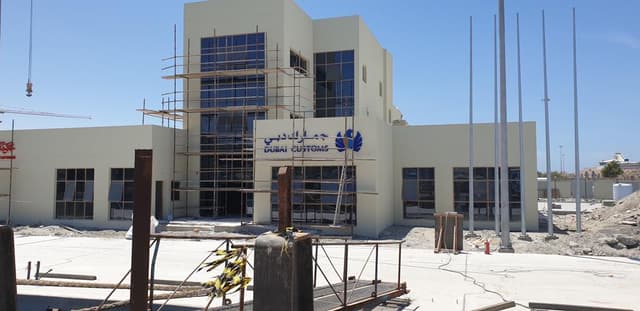 Dubai Customs Inspection Facility Bldg. (G+2) with Control Tower at Dubai Creek
